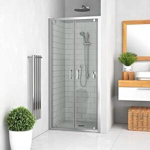 Параван с две врати ARKADIA, 70-100x190 см., хром