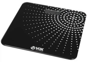 Eлектронна везна VOX PW436-01, черно и бяло