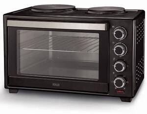 Готварска печка Muhler MN-3809 N, малка, черна