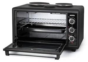Готварска печка Termomax TC46BK, малка, черна