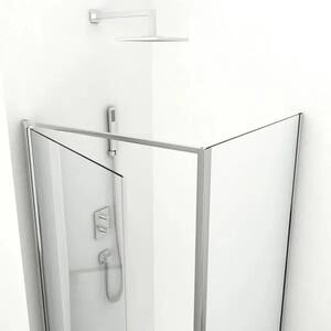 Квадратна душ кабина ELITE, хром - 90х90х195 см