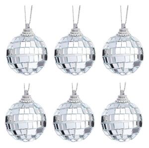 Коледни украси в комплект от 6 бр. Mirror Ball Mini – Sass & Belle