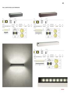 Redo 90259 - LED външно стенно осветително тяло AROOS LED/21W/230V 3000K IP65 бяло