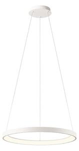 Redo 01-2672 - LED димируем полилей на кабел ICONIC LED/50W/230V Ø 58 cm, бял