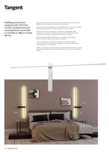 Redo 01-2479 - LED стенен аплик TANGENT LED/14W/230V 3000K бял