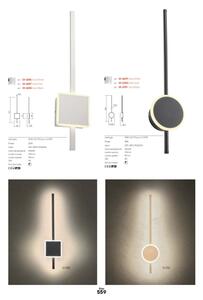 Redo 01-2696 - LED стенно осветително тяло DIAZ LED/20W/230V CRI 90 бяло