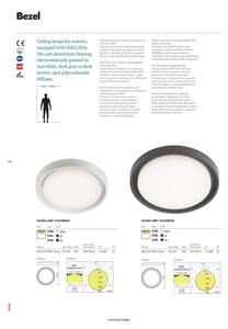 Redo 9184 - Външно таванно LED осветително тяло BEZEL LED/30W/230V IP54 антрацит