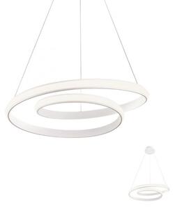 Redo 01-1888 - Димируем LED полилей TORSION на кабел LED/29W/230V, Ø 55 см, бял