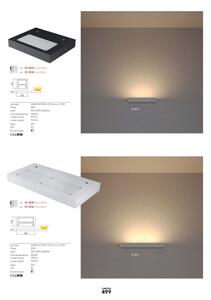 Redo 01-3016 - LED стенен аплик LAMINA 2xLED/15W/230V CRI 90 черен