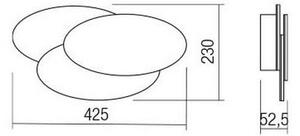 Redo 01-2297 - LED стенен аплик GAMER LED/36W/230V бял