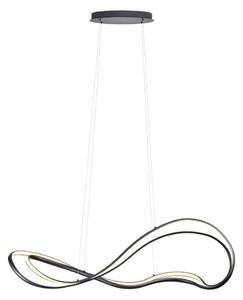 Redo 01-3599 - LED Полилей на кабел TEMPEST с възможност за димиране LED/58W/230V черен