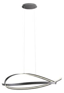 Redo 01-3617 - LED полилей на кабел IMPULS LED/38W/230V, черен, с възможност за димиране