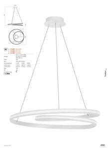 Redo 01-4364 - димируем полилей на кабел TORSION LED/60W/230V, златист