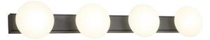 Redo 01-4311 - LED таванно осветително тяло за баня OVUM 4xLED/5W/230V IP44 черно