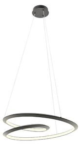 Redo 01-3378 - Димируем LED полилей на кабел STORM LED/60W/230V черен
