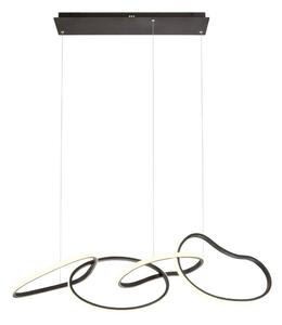 Redo 01-3390 - LED полилей на кабел BIAS LED/90W/230V с възможност за димиране, черен