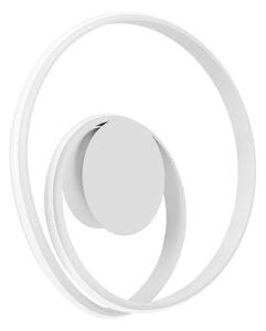 Redo 01-4354 - LED стенен аплик с димер TORSION LED/30W/230V бял