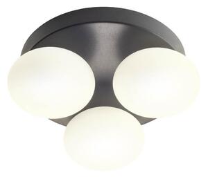 Redo 01-4308 - LED таванно осветително тяло за баня OVUM 3xLED/5W/230V IP44 черно
