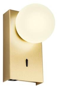 Redo 01-4657 - LED стенен аплик NORMA LED/5W/230V CRI 90 USB златист