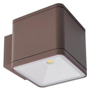Redo 9080 - LED външен стенен осветител BETA LED/6W/230V 3000K IP54 кафяв