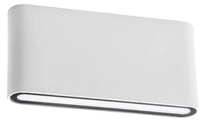 Redo 9622 - LED външно стенно осветително тяло KLIPPE LED/13W/230V 3000K IP54 бяло