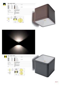 Redo 9080 - LED външен стенен осветител BETA LED/6W/230V 3000K IP54 кафяв