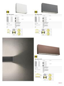 Redo 90375 - KAMAL LED външно стенно осветително тяло, 6W, 230V, 3000K, IP54, бяло