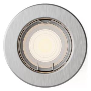 Philips - LED RGBW димируемо вградено осветително тяло PERIDOT 1xGU10/6W/230V сребристо+дистанционно управление