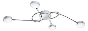 Eglo 32996 - LED полилей SALTO за повърхностен монтаж 4xLED/5,4W/230V лъскав хром