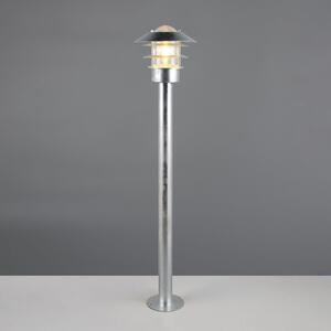 Trio Lighting Осветление за пътеки Ruvuuma, цинков цвят, височина 100 cm, метал, IP44, Затъмняване, Металик, Метал