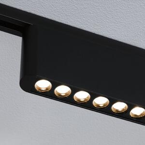 Paulmann LED лампа за релси URail Zelos, черна, 3000 K, 37 см, Затъмняване, Черен, Дневна/трапезария, Алуминий, Модерен