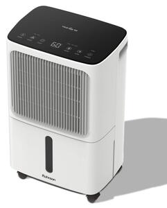 Обезвлажнител на въздух Rohnson R-91810, 145W, 2 l резервоар, подходящ за помещения с площ до 45m², 2 скорости, система против замръзване, бял