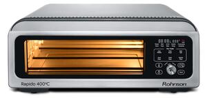 Мини фурна Rohnson R-2880 Rapido, 18л. обем, 10 програми, 3D система за равномерно печене, сива