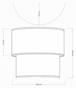 Brilagi - LED стенен аплик BOHO ECO 1xE27/10W/230V бежово/кремаво