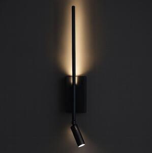 LED стенен аплик TORCH LED/6W/230V + LED/3W, черен