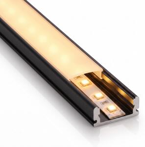 КОМПЛЕКТ 1x гъвкава LED лента със сензор FLEX LED/3,6W/4xAA 2 m + 2x вграден профил 1 m