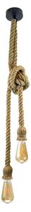 Пендел ROPE 2xE27/12W/230V