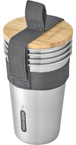 Чаша за път от неръждаема стомана в сребрист цвят 500 ml – Black + Blum