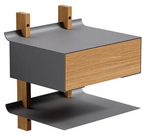 Eva Solo - Smile Bedside Table Shelf Дъб/Сив