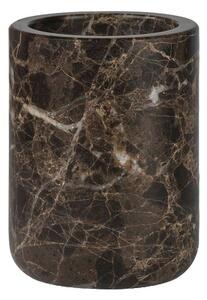 Кафява мраморна чаша за четки за зъби Marble - Mette Ditmer Denmark