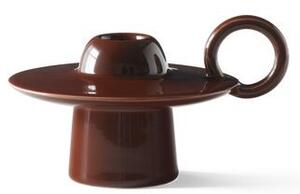 &Tradition - Momento Candleholder JH39 Red Brown &Tradition