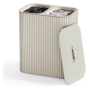 Бежов бамбуков кош за пране 2x45 l Tota Luxe – Joseph Joseph