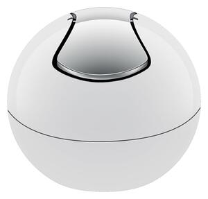 Бяло пластмасово кошче за боклук 1 l Bowl – Spirella