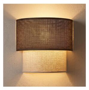 Brilagi - LED стенен аплик BOHO ECO 1xE27/10W/230V кафяв/кремав