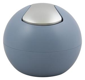Светлосиньо пластмасово кошче за боклук 1 l Bowl Matt – Spirella