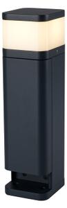 Brilagi -Външна лампа с 2 SCHUKO контакта PILLAR 1xG9/11W/230V IP44 антрацит