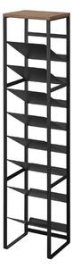 Черен метален стелаж за вино брой бутилки 16 20x88,5x19 cm Tower – YAMAZAKI