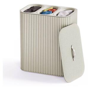 Бежов бамбуков кош за пране 3x30 l Tota Trio Luxe – Joseph Joseph