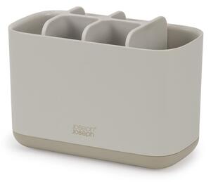 Бежова пластмасова стойка за четки за зъби EasyStore – Joseph Joseph