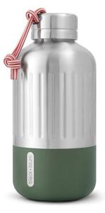 Термо бутилка от неръждаема стомана в сребрист цвят 650 ml Explorer – Black + Blum